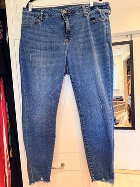Kut from the Kloth Dayna Skinny Jean Indigo Size 18W